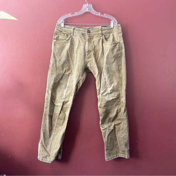 Kuhl Men’s 36x30 Vintage Patina Dye Brown Hiking Outdoor Pants